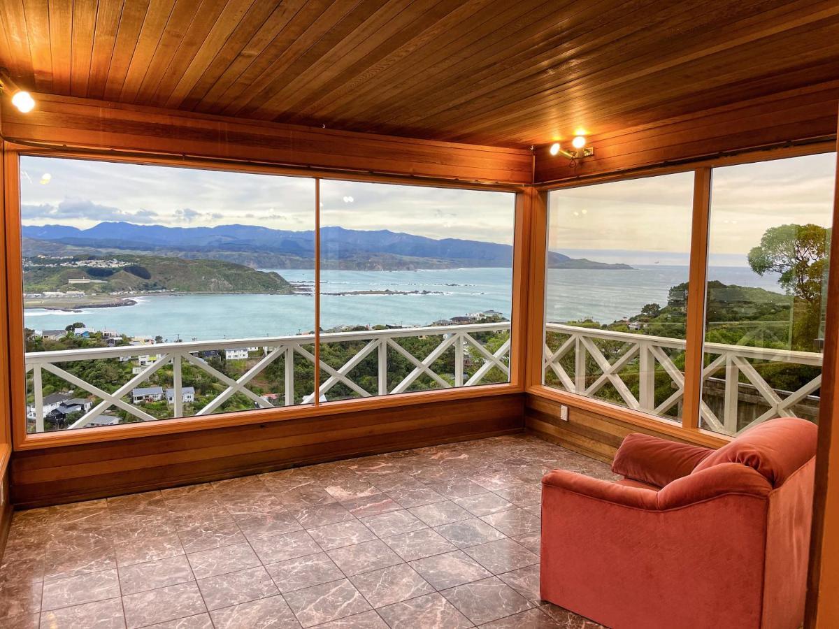 No Party Allowed,Sea View 5 Bedroom House Wellington Exteriör bild